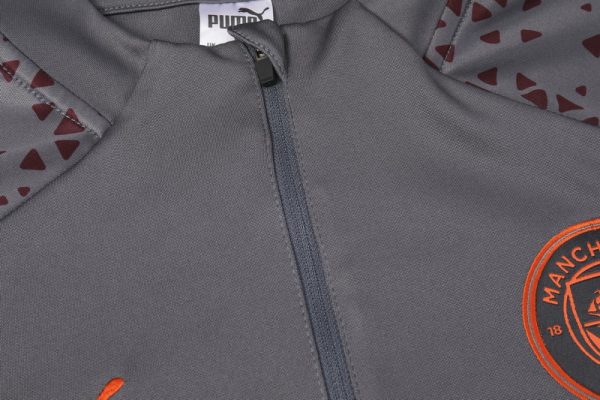Manchester City 2024/25 Half-Zip Adult Sweater+Pant 14001 - Image 5