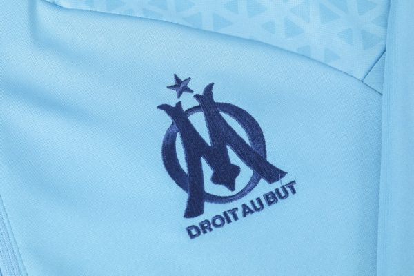 Olympique Marseille 2023/24 Half-Zip Adult Sweater+Pant 902 - Image 3