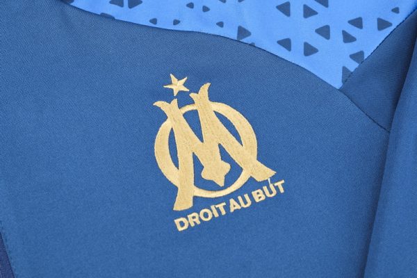 Olympique Marseille 2023/24 Half-Zip Adult Sweater+Pant 902 - Image 4