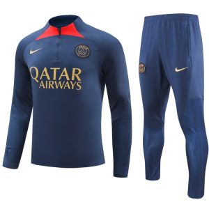 Paris Saint-Germain 2023/24 Half-Zip Adult Sweater+Pant 902