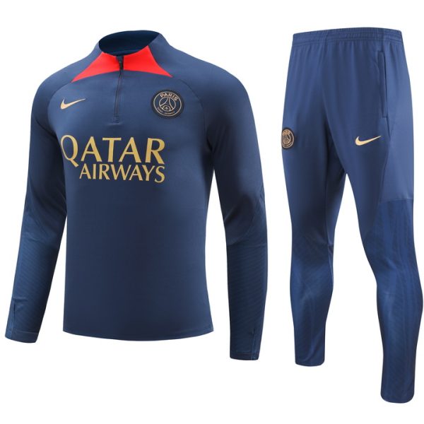 Paris Saint-Germain 2023/24 Half-Zip Adult Sweater+Pant 902