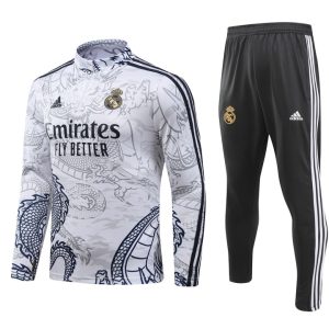 Real Madrid 2023/24 Half-Zip Adult Sweater+Pant 902