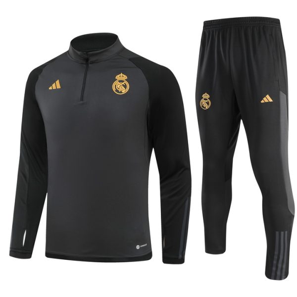Real Madrid 2023/24 Half-Zip Adult Sweater+Pant 902