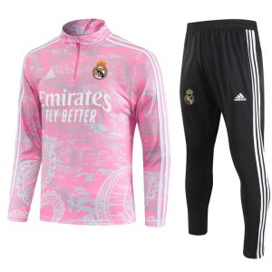 Real Madrid 2023/24 Half-Zip Adult Sweater+Pant 902
