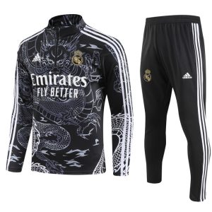 Real Madrid 2023/24 Half-Zip Adult Sweater+Pant 902