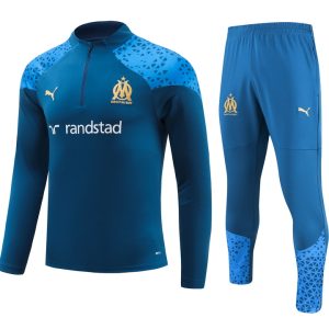 Olympique Marseille 2023/24 Half-Zip Kids Sweater+Pant 902