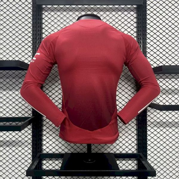 Manchester United 2024/25 Home Long Sleeves Jersey Player Version - Image 2