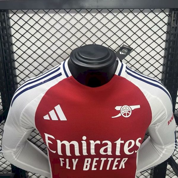 Arsenal 2024/25 Home Long Sleeves Jersey Player Version - Image 3