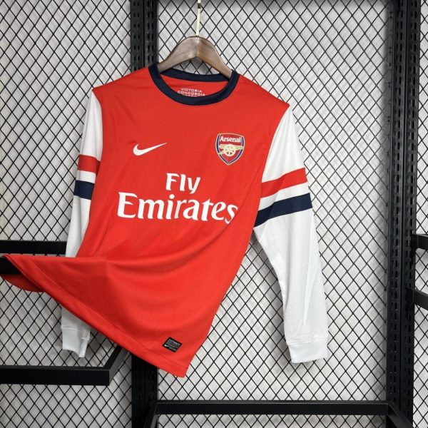 Arsenal 2012/13 Home Long Sleeves Retro Jersey - Image 8