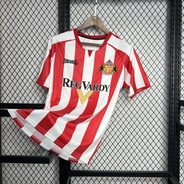 Sunderlandl 2005/06 Home Retro Jersey - Image 7