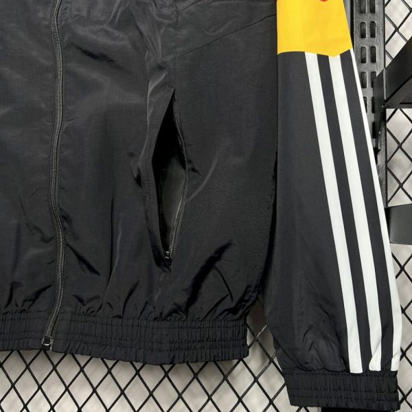 Germany 2024/25 Euro Black Windbreaker - Image 3