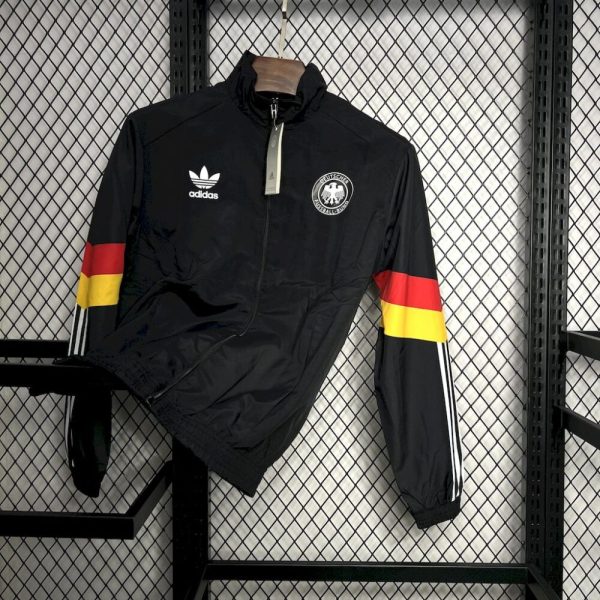 Germany 2024/25 Euro Black Windbreaker - Image 8