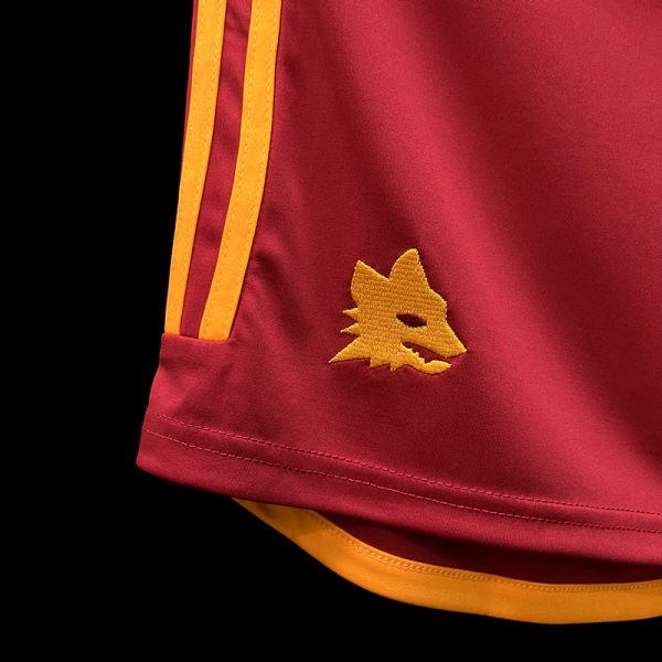 As Roma 2023/24 Home Shorts - Image 3