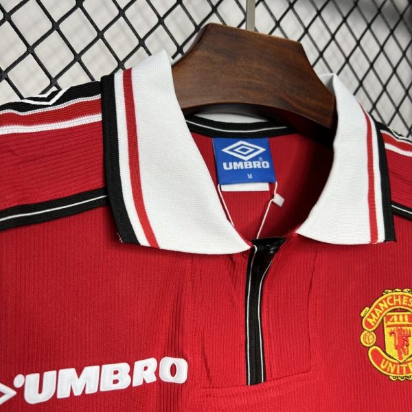 Manchester United 1998/99 Home Retro Jersey - Image 5
