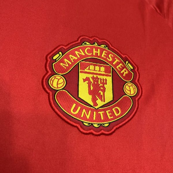 Manchester United 2024/25 Red Pre-Match Training Jersey - Image 7