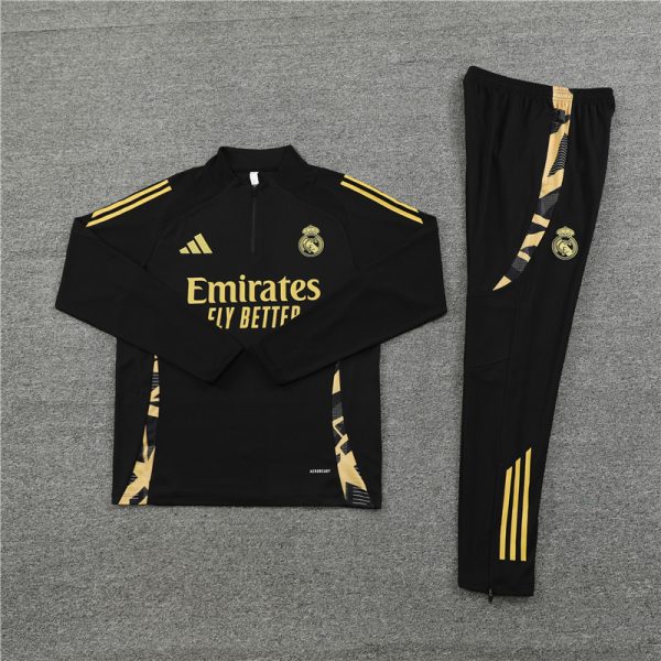 Real Madrid 2024/25 Half-Zip Adult Sweater+Pant 14001 - Image 7