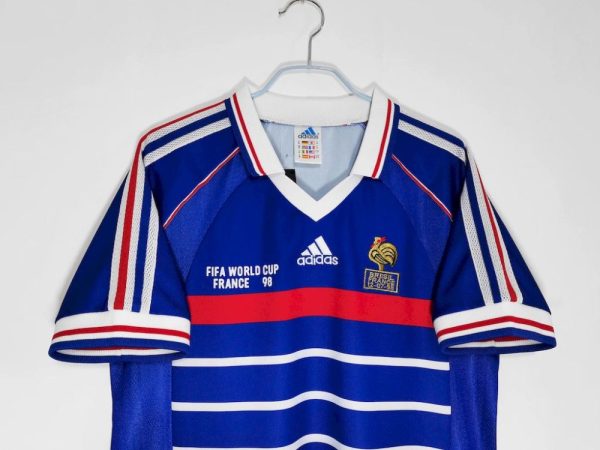 France 1998 World Cup Home Retro Jersey - Image 10