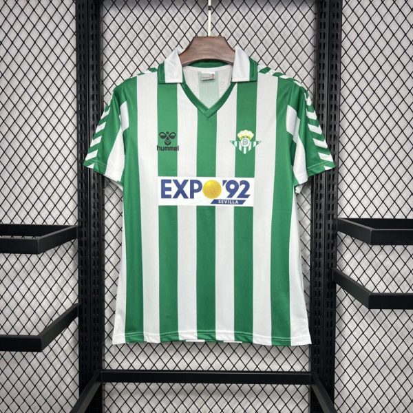 Real Betis 1988/89 Home Retro Jersey - Image 5