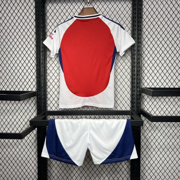 Arsenal 2024/25 Home Kids Kit - Image 2