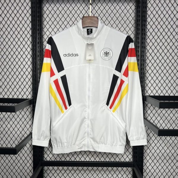 Germany 2024/25 Euro White Windbreaker