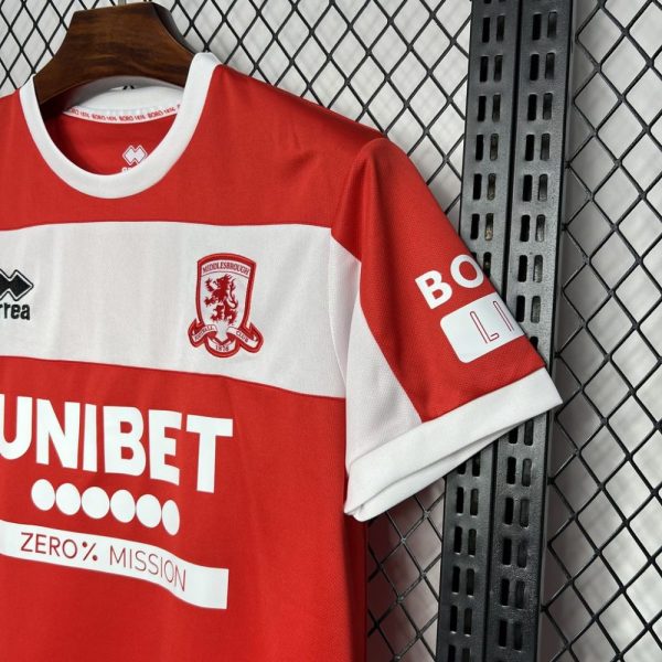 Middlesbrough 2024/25 Home Jersey - Image 8