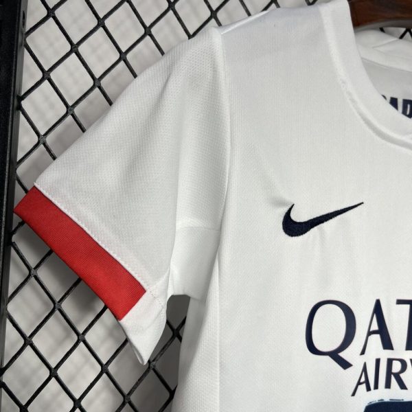 Paris Saint-Germain 2024/25 Away Kids Kit - Image 6