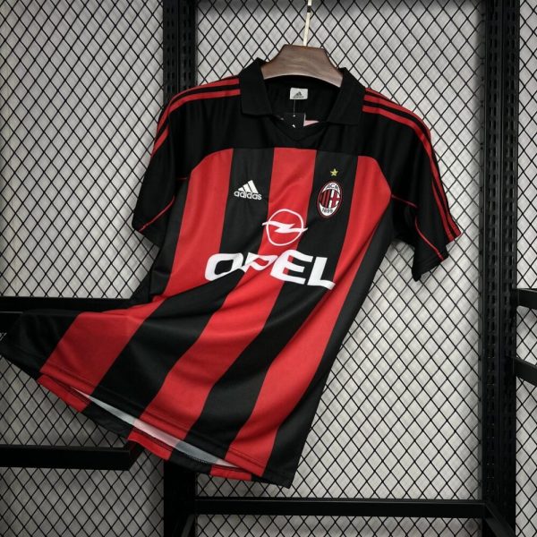 Ac Milan 2000/02 Home Retro Jersey