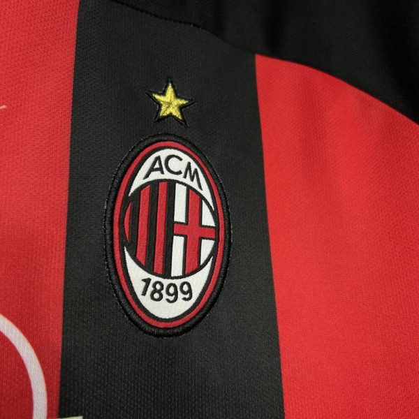 Ac Milan 2000/02 Home Retro Jersey - Image 6