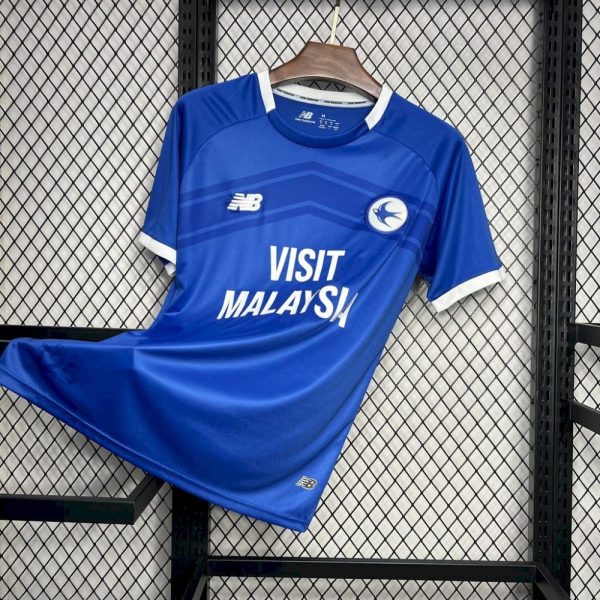 Cardiff City F.c. 2024/25 Home Jersey