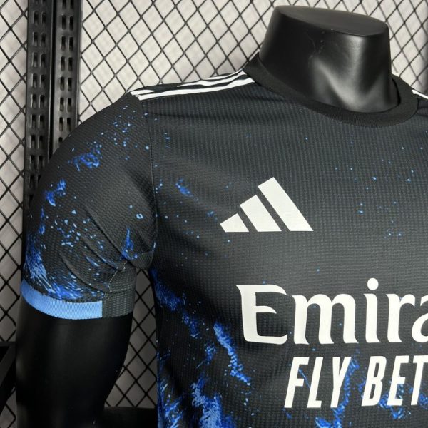 Real Madrid 2024/25 Ocean Blue Jersey Player Version - Image 3
