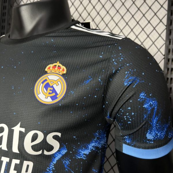 Real Madrid 2024/25 Ocean Blue Jersey Player Version - Image 4