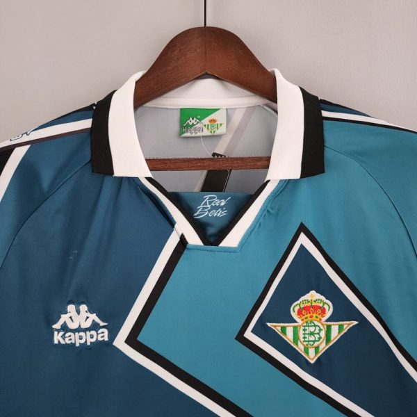 Real Betis 1995/97 Away Retro Jersey - Image 4