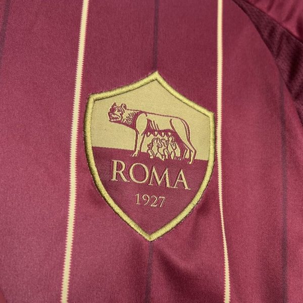 As Roma 2024/25 Home Jersey - Image 3