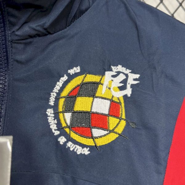 Spain 1996 Woven Embroidered Windbreaker - Image 8