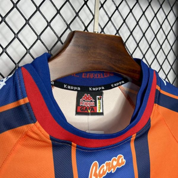 Barcelona 1997/98 Away Retro Jersey - Image 9