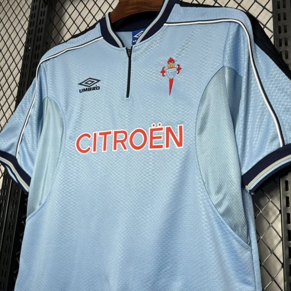 Celta Vigo 1999/00 Home Retro Jersey - Image 4