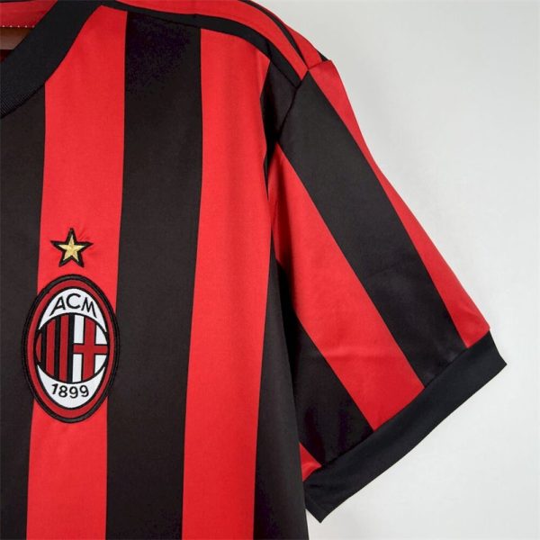 Ac Milan 2017/18 Home Retro Jersey - Image 5