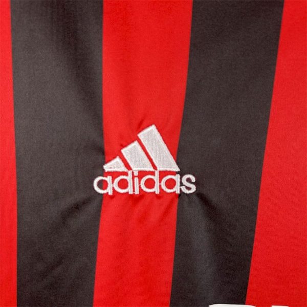 Ac Milan 2017/18 Home Retro Jersey - Image 4