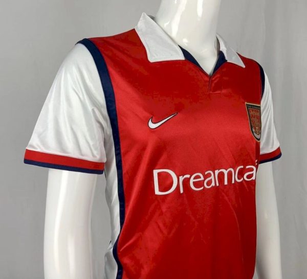 Arsenal 1999/00 Home Retro Jersey - Image 5