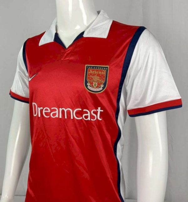 Arsenal 1999/00 Home Retro Jersey - Image 3