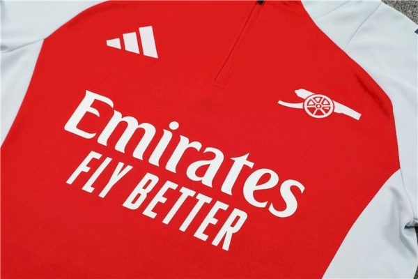 Arsenal 2024/25 Half-Zip Adult Sweater+Pant 14001 - Image 3
