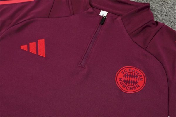 Bayern Munich 2024/25 Half-Zip Adult Sweater+Pant 14001 - Image 8