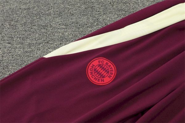 Bayern Munich 2024/25 Half-Zip Adult Sweater+Pant 14001 - Image 3