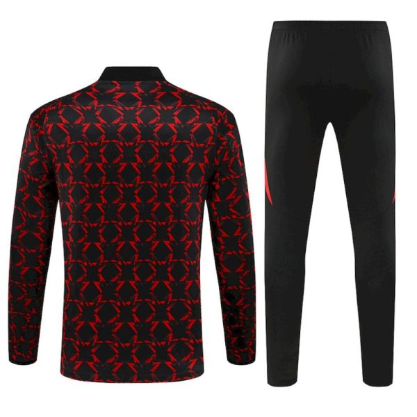 Manchester United 2024/25 Half-Zip Adult Sweater+Pant 14001 - Image 2