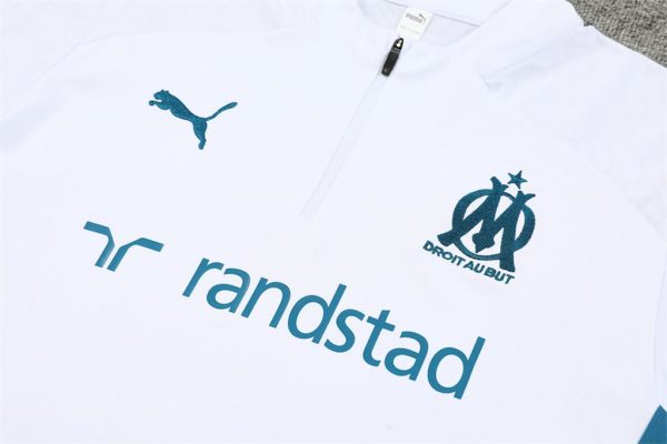 Olympique Marseille 2024/25 Half-Zip Adult Sweater+Pant 14001 - Image 5