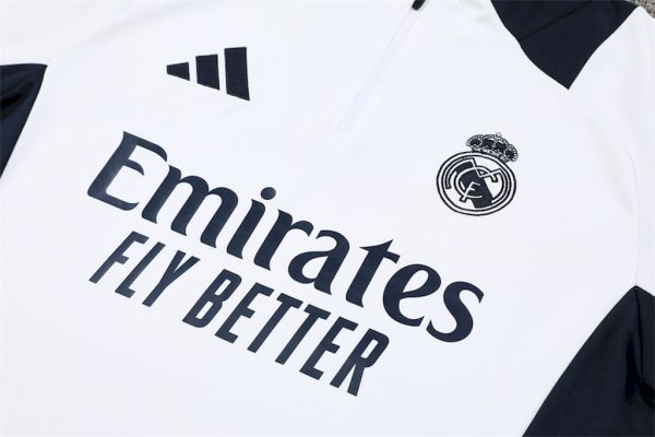 Real Madrid 2024/25 Half-Zip Adult Sweater+Pant 14001 - Image 8