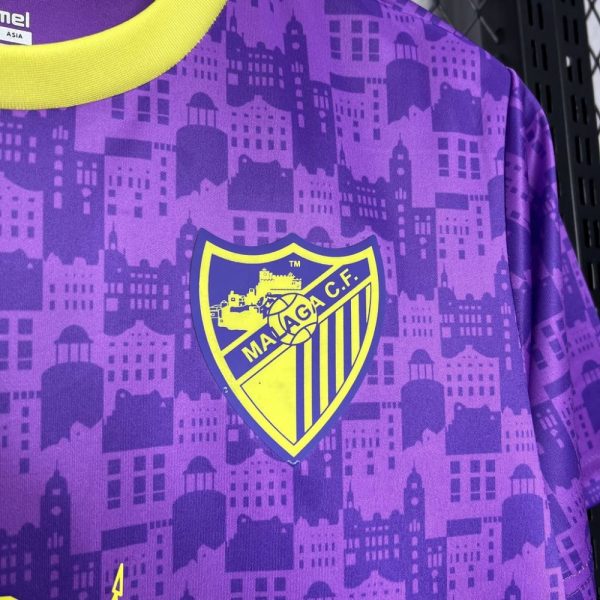 Malaga 2024/25 Purple Pre-Match Training Jersey - Image 4