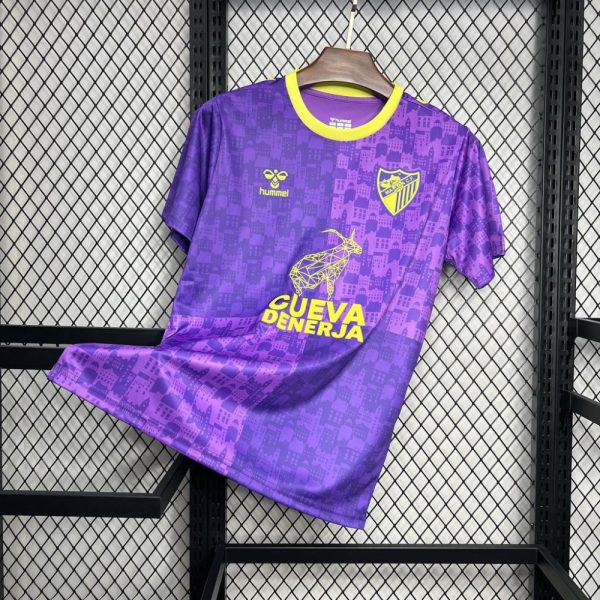 Malaga 2024/25 Purple Pre-Match Training Jersey