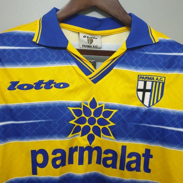 Parma Calcio 1998/99 Home Retro Jersey - Image 7