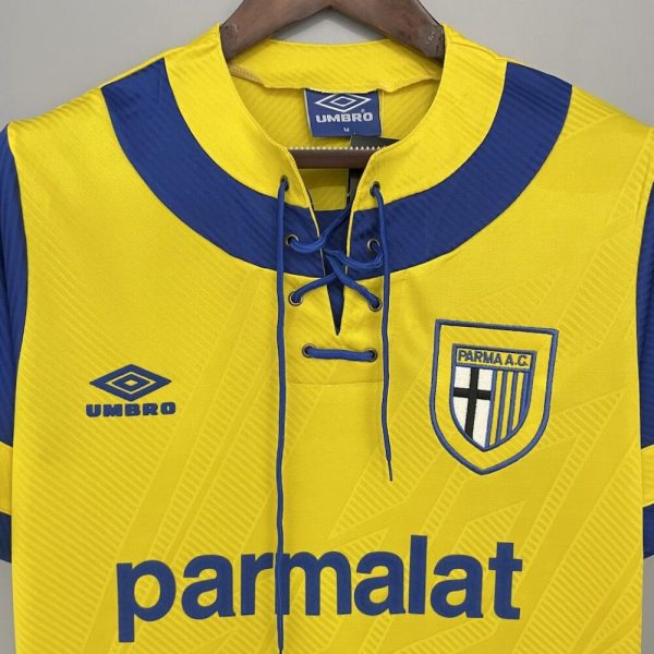 Parma Calcio 1993/95 Home Retro Jersey - Image 7